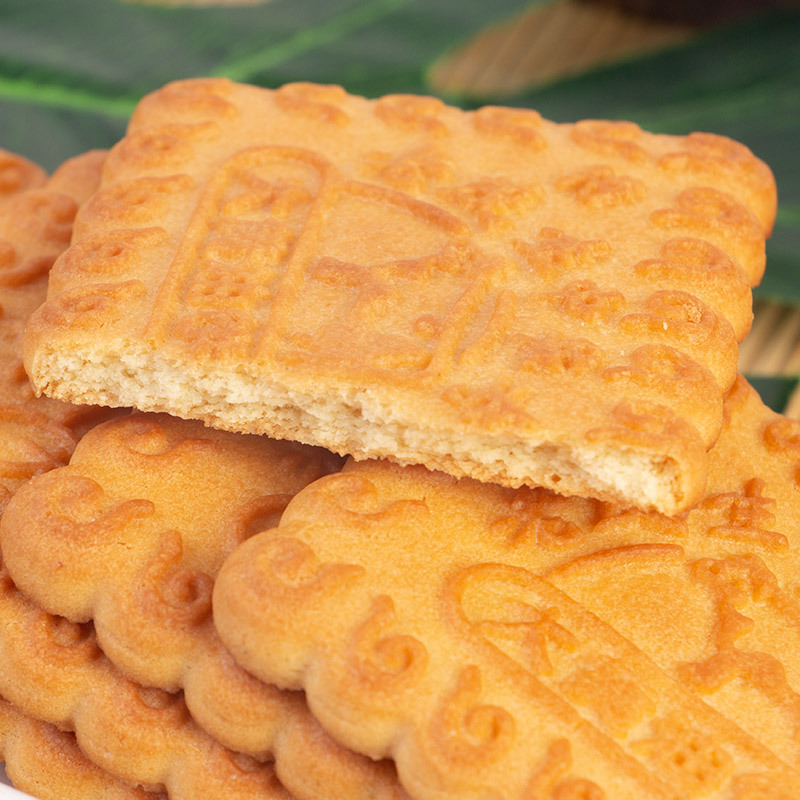 天津特产大黄油饼干2.5kg小花生家庭装酥性小吃零食礼盒
