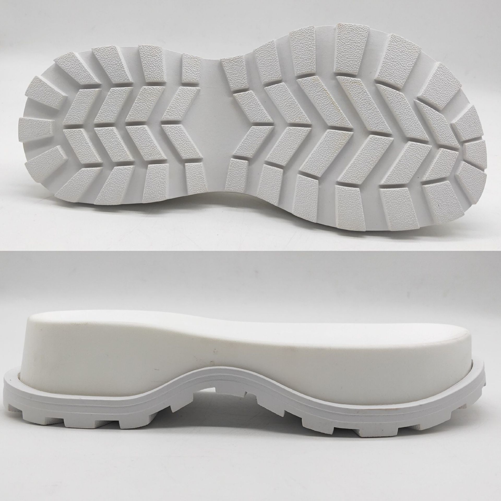 女拖鞋底新款pu休闲底聚氨酯发泡底喷漆平底鞋底批发0622