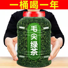 正宗信阳毛尖绿茶2023茶叶特浓香型大桶装高档特级绿茶散装