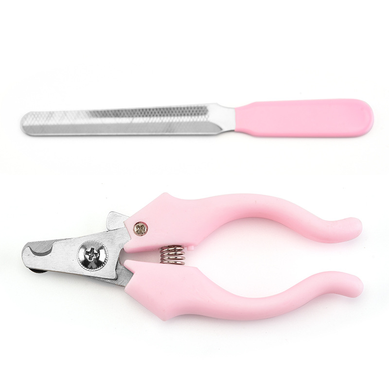 Factory Wholesale Pet Nail Clipper Stainless Steel Straight Head Nail Clippers Dog Cleaning Beauty Tools Scissors