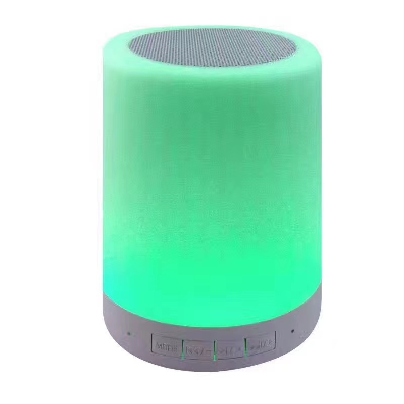 Wholesale Night Light Bluetooth Speaker Smart Seven-Color Night Light Factory Goods