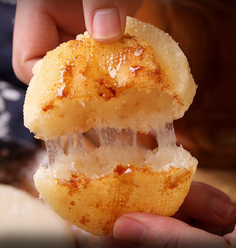 年糕批发糍粑纯糯米手工原味湖北湖南四川特产驴打滚红糖麻糍果厂