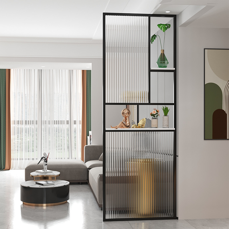 隔断屏风简约现代厕所门口美容院养生会所平厅屏风隔断墙固定卧室遮挡