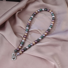 张子枫同款施家珍珠项链女百搭高级感轻奢小众珍珠项链饰品高级感