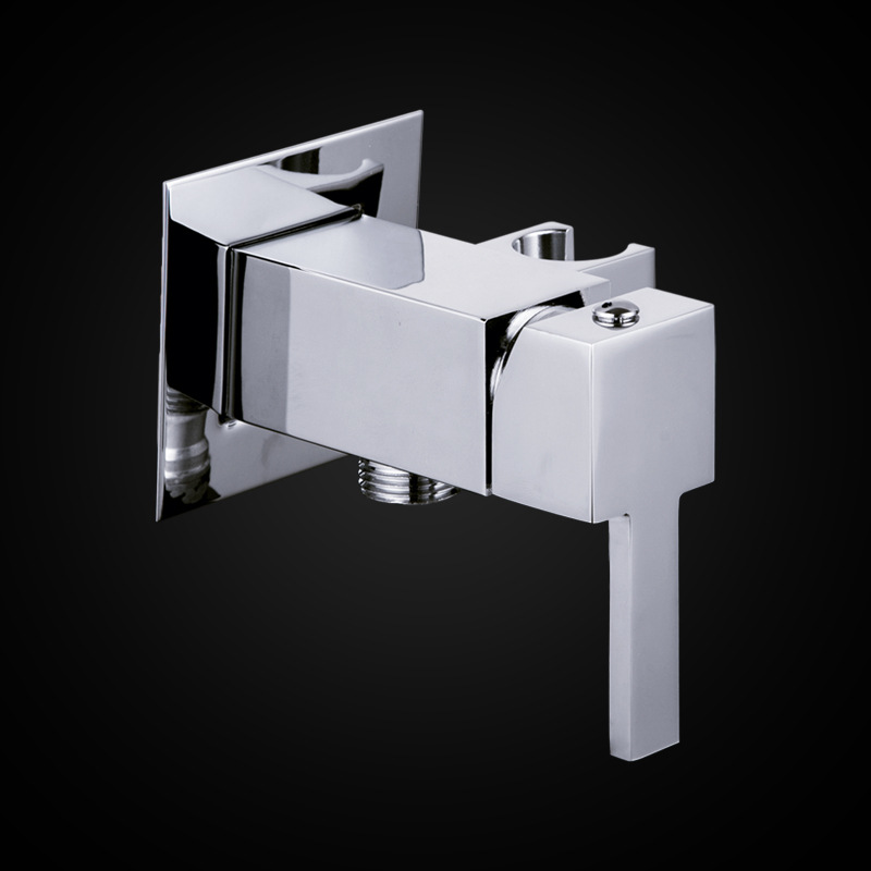 方形卫浴配件花洒开关阀 淋浴龙头冷热混水阀暗装喷枪套装全铜