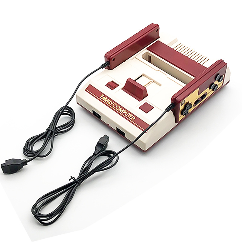 腾异厂家直销电视经典红白游戏机家用双人对战怀旧fc插卡游戏机