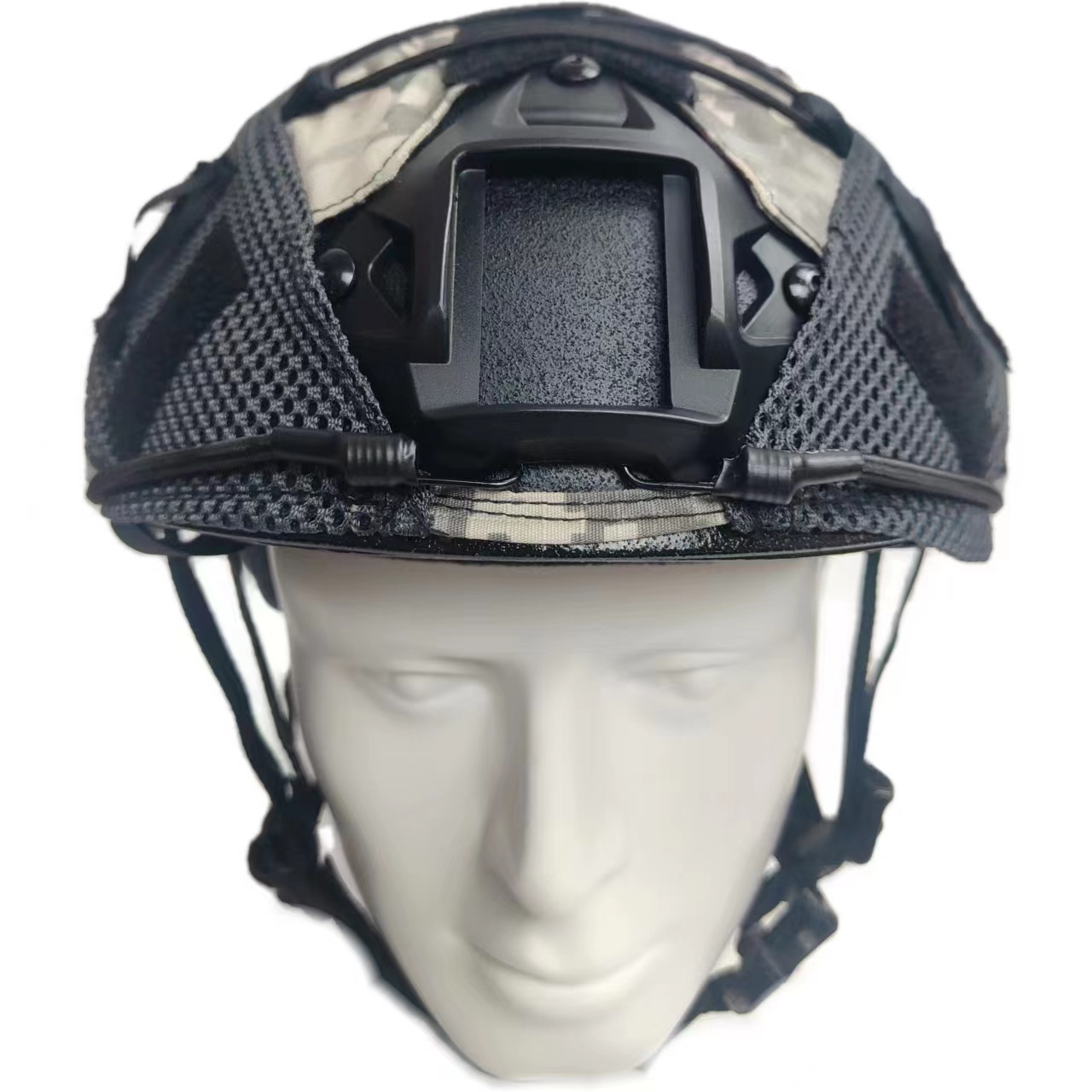 fast战术头盔帽套户外运动头盔盔布尼龙网布抽绳弹力款不含头盔