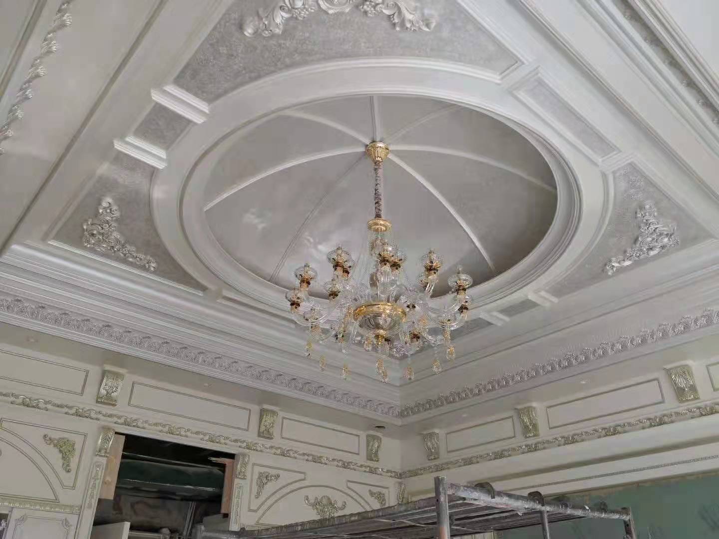 欧式石膏装饰材料天花板造型仿石膏线圆形  现货