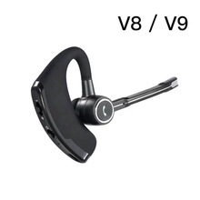 V8 商务立体声蓝牙耳机V9语音报号 无线传奇 V8S蓝牙耳机降噪数显