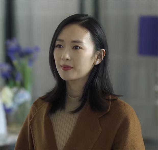 秋冬新款驼色水波纹双面羊绒大衣女顾佳同款加厚韩版羊毛呢外套