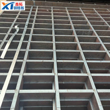 热镀锌钢格栅厂家 重型钢格板电厂平台 金属格栅网地沟盖板栅格板
