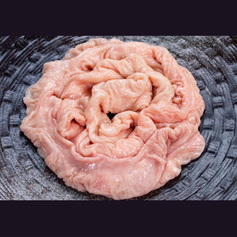 2斤猪大肠新鲜猪肠子黑猪免洗猪大肠大肠头鲜冻肥肠批发