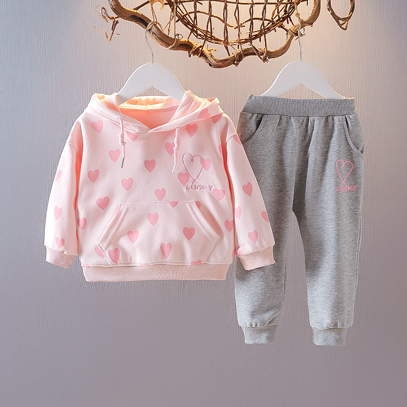 童装女童卫衣套装洋气秋装女宝宝小公主两件套婴幼儿秋天衣服新潮