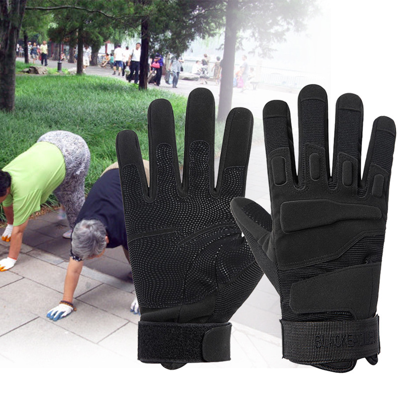 地上爬行专用手套新款防滑手套公园爬行健身耐磨地上运动训练加厚
