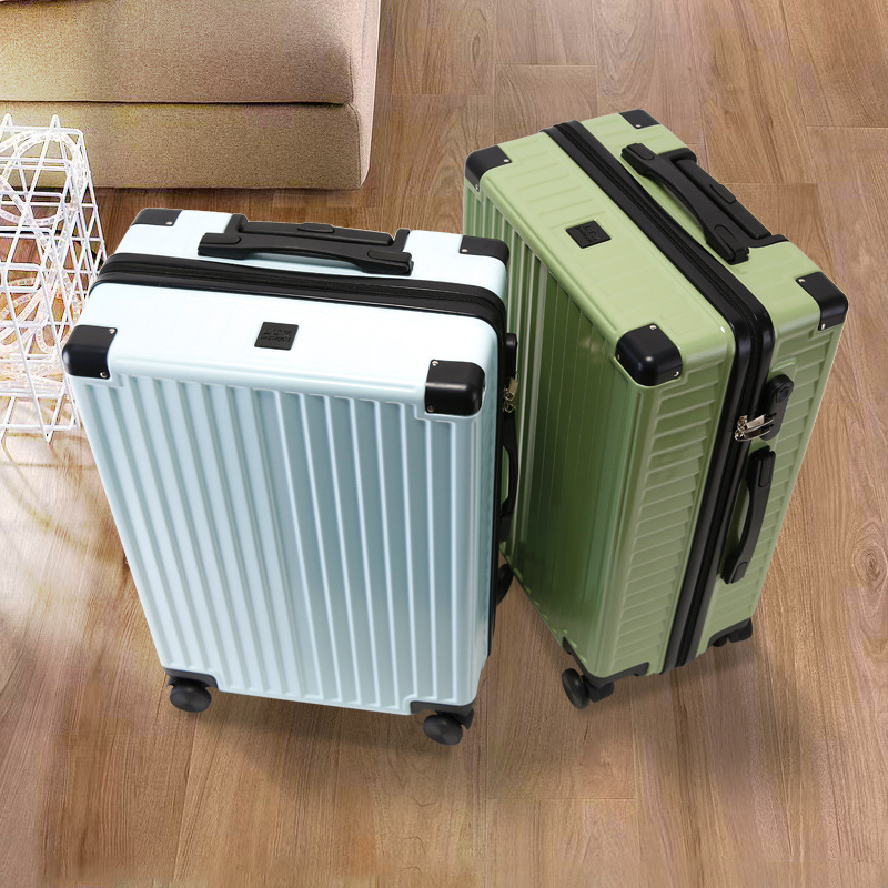 行李箱女生高颜值学生网红高级感小众抹茶绿旅行箱皮箱拉杆箱男