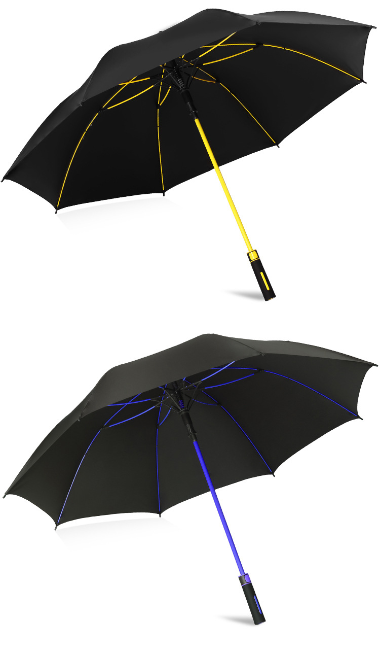 深圳厂家制做雨伞logo男士长柄高尔夫自动大号双人加固学生女帅气