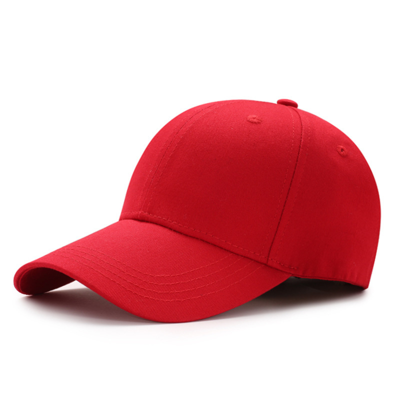 Pure Cotton Hat Baseball Cap Custom Logo Peaked Cap Sun Hat Advertising Cap Children Hat Processing Custom Embroidery