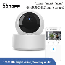 Sonoff GK-200MP2-B 智能高清无线WiFi APP远程控制IP安全摄像机