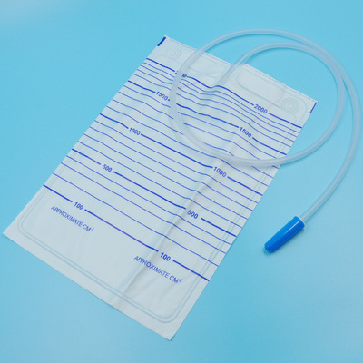 接尿袋 加长集尿袋 一次性使用引流袋 防逆流尿袋1000ml加厚