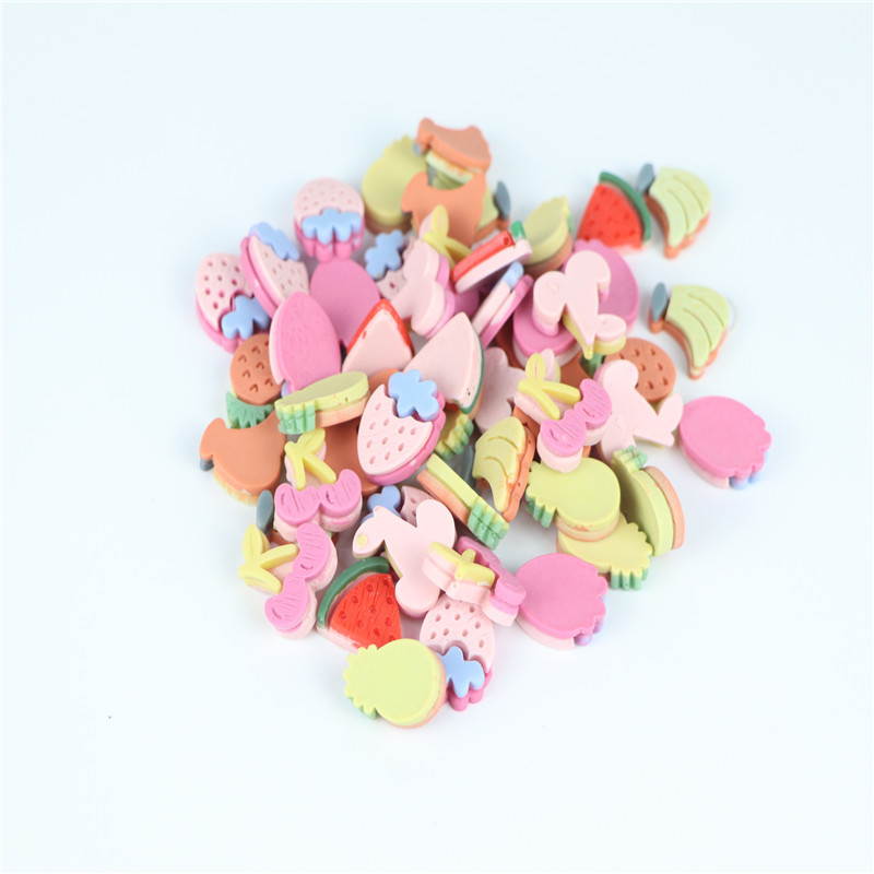 畅销水果树脂配件儿童饰品配件diy饰品发饰头饰批发卡通材料