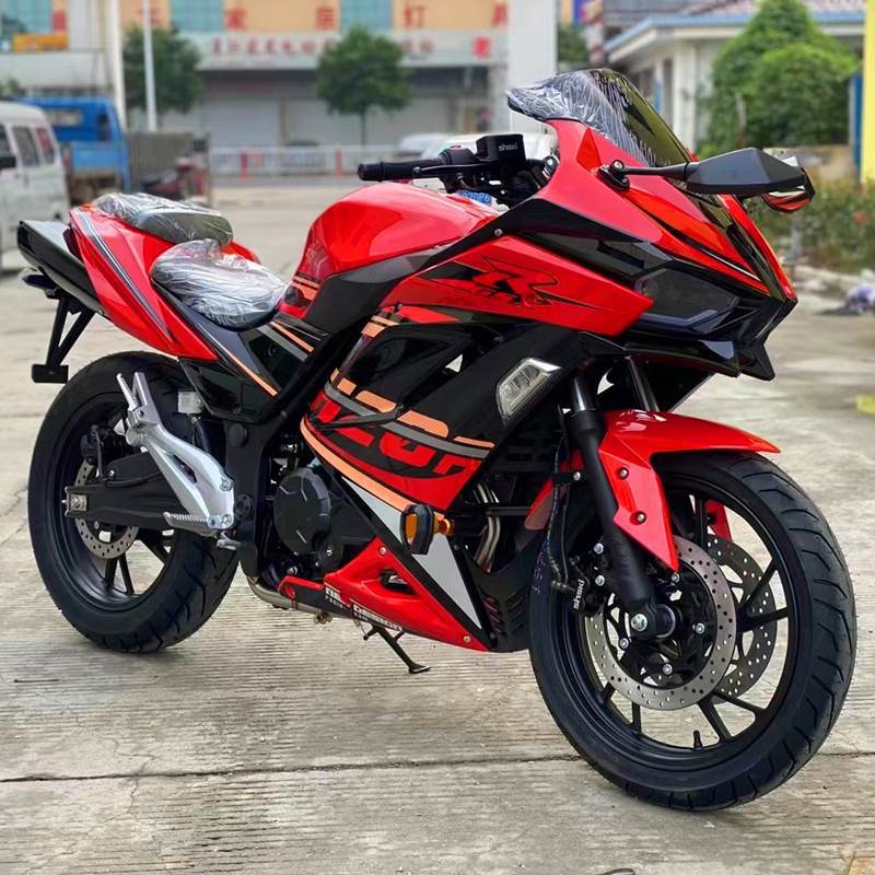 国产h2地平线摩托车机动车跑车公路趴赛汽油重机整车北京可上牌