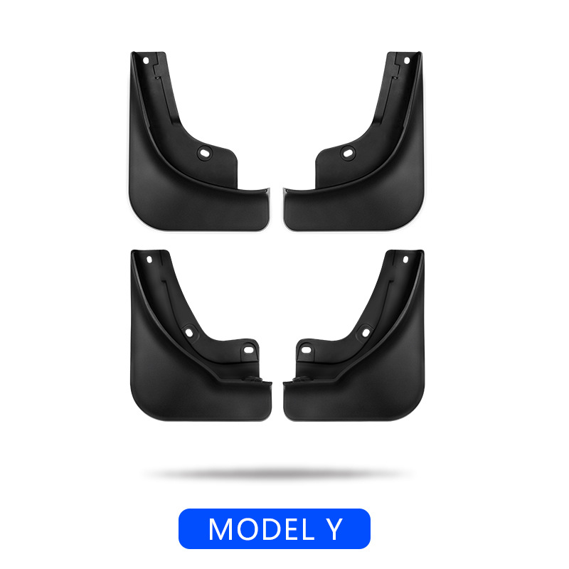 Applicable to Tesla Modely Fender Punch-Free Mudflap MODEL3 Exterior for Modification Special Ya Accessories