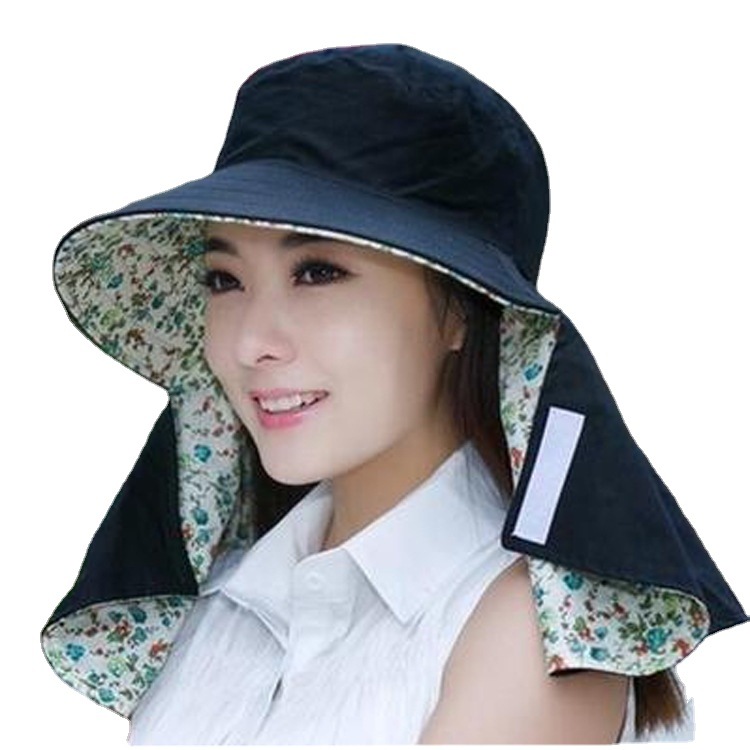 Summer Women's Sun Protection Cycling Hat Outdoor Uv Protection Foldable Electric Car Hat Sun Hat