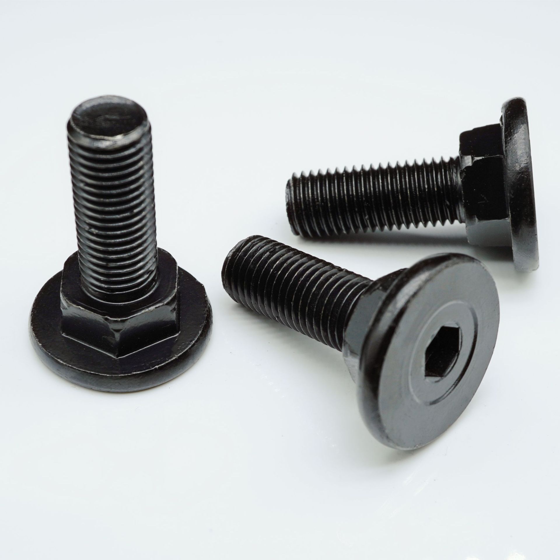 高强度氧化发黑内六角螺栓 机械紧固件汽车螺栓 非标异型螺栓现货