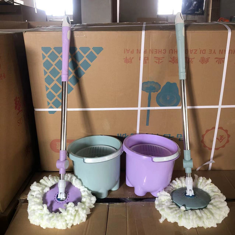 双梅花旋转拖把 拖把桶免手洗拖把污水分离拖把多元店拖把批发