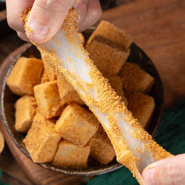 东北朝鲜族传统打糕韩国糯米打糕手工加热即食含黄豆粉570g