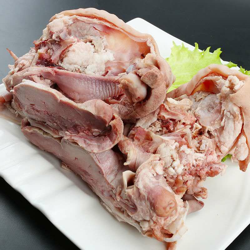 羊头肉整只去骨七八分熟新鲜熟羊头肉整件20斤可.凉拌爆炒羊杂汤