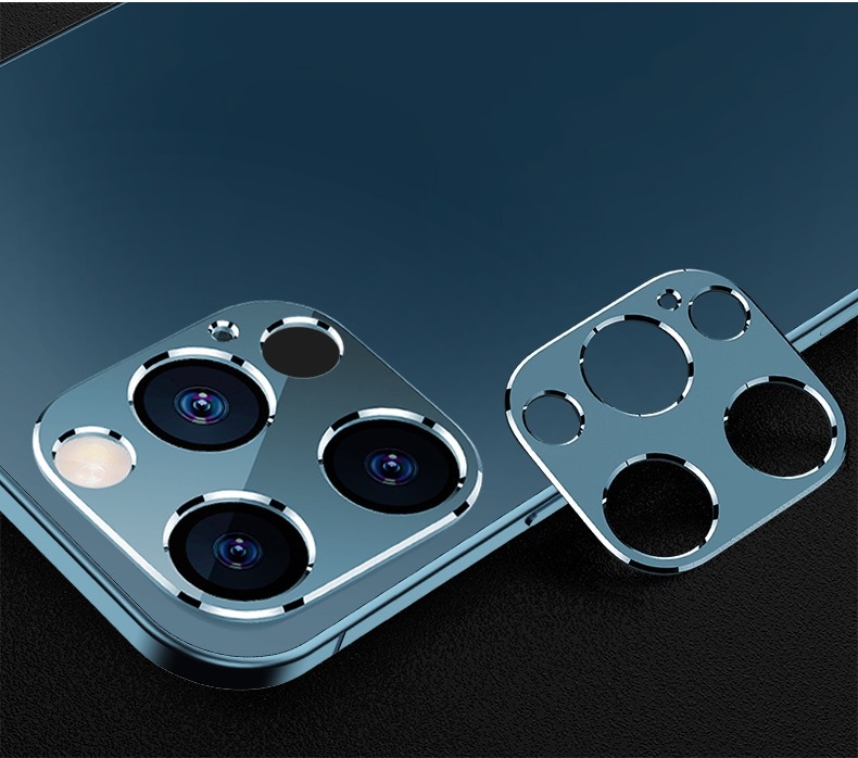 适用iphone13铝合金镜头膜苹果13promax后摄像头圈mini手机保护框