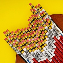 美国培斯玛霹雳马动漫彩色铅笔可擦彩铅 漫画材料动画红蓝色笔