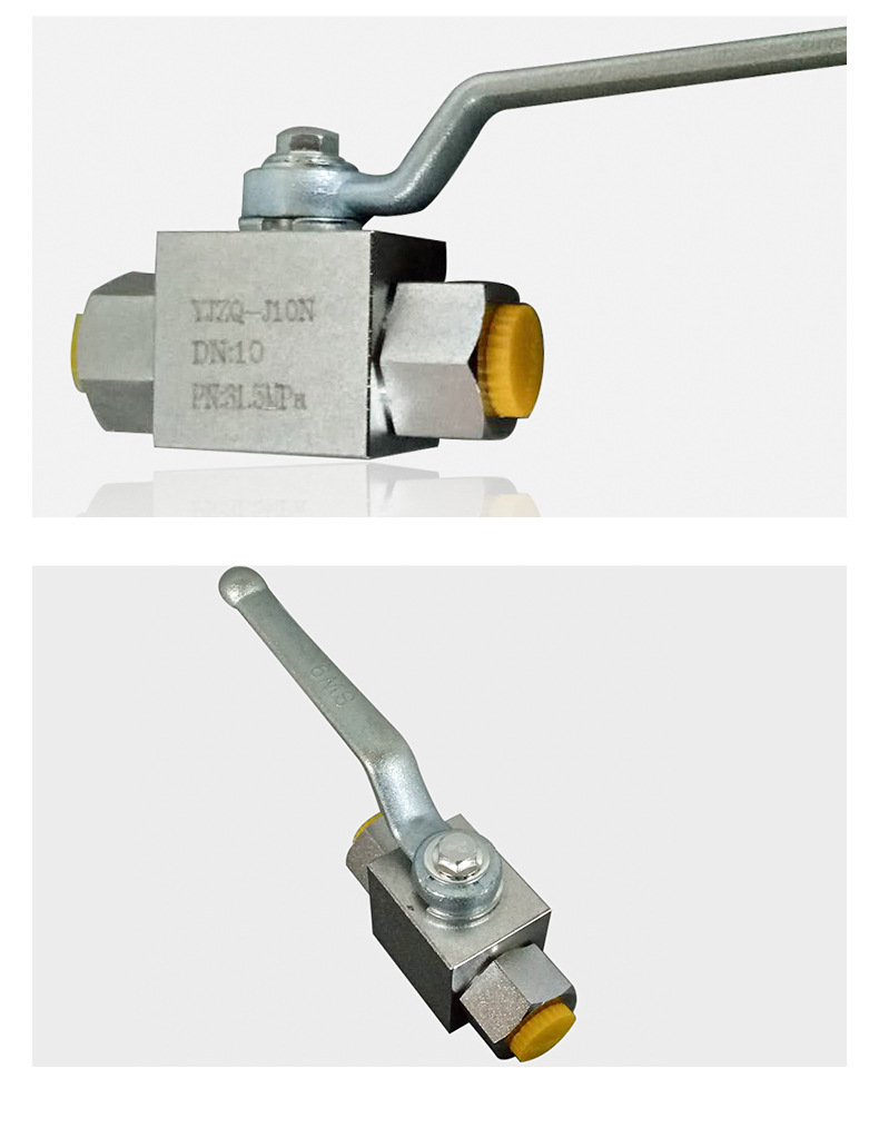 供应yjzq-j10n高压球阀304不锈钢球阀内螺纹高压液压球阀
