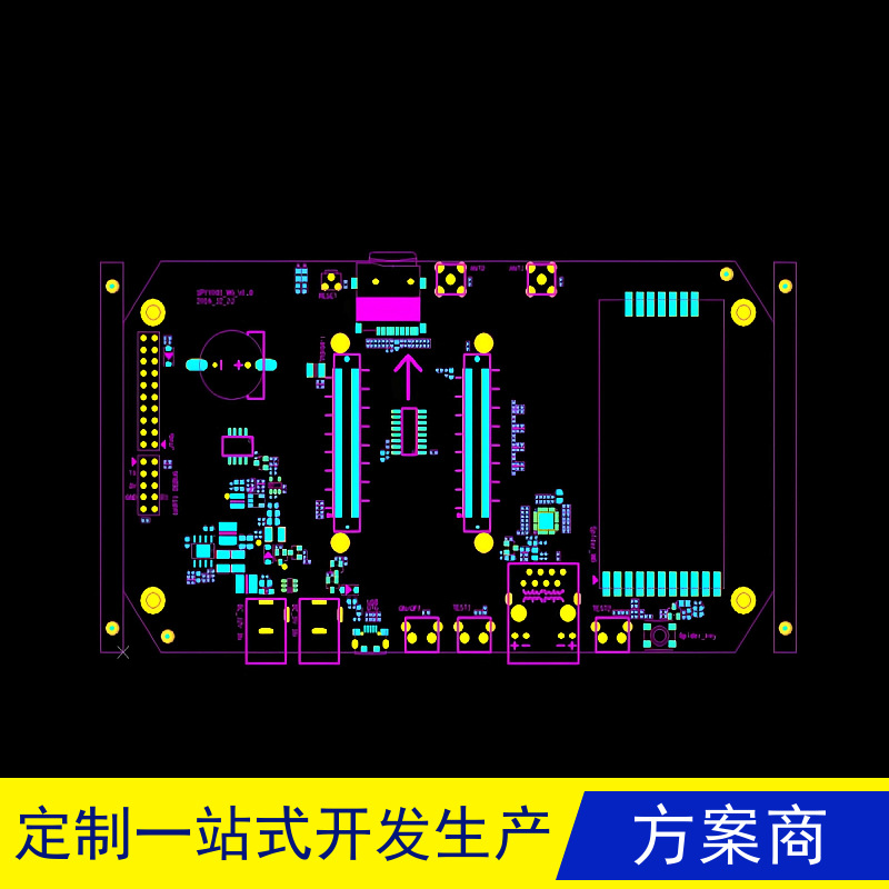 无线充台灯主板台灯无线充PCBA发射器无线充方案PD QI快速充电器