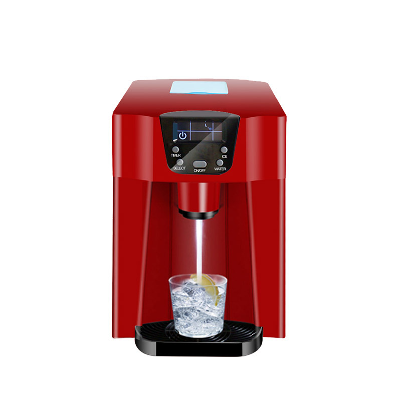 惠康制冰机家用小型迷你商用全自动多功能饮水机台式掉冰制冰机