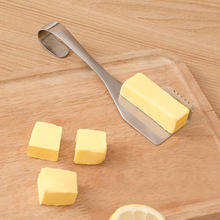 烘焙工具 304不锈钢黄油切割刀芝士奶酪定量切刀黄油方块抹刀