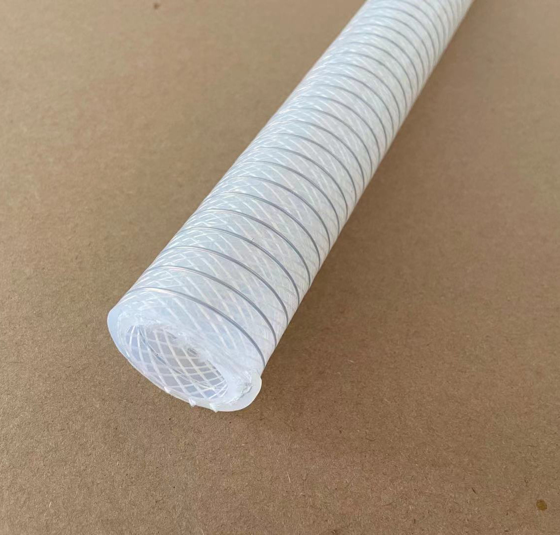 厂家直销螺旋硅胶缠绕管 黑色蛇形 线管 螺旋管阻燃硅胶管可订做-报价