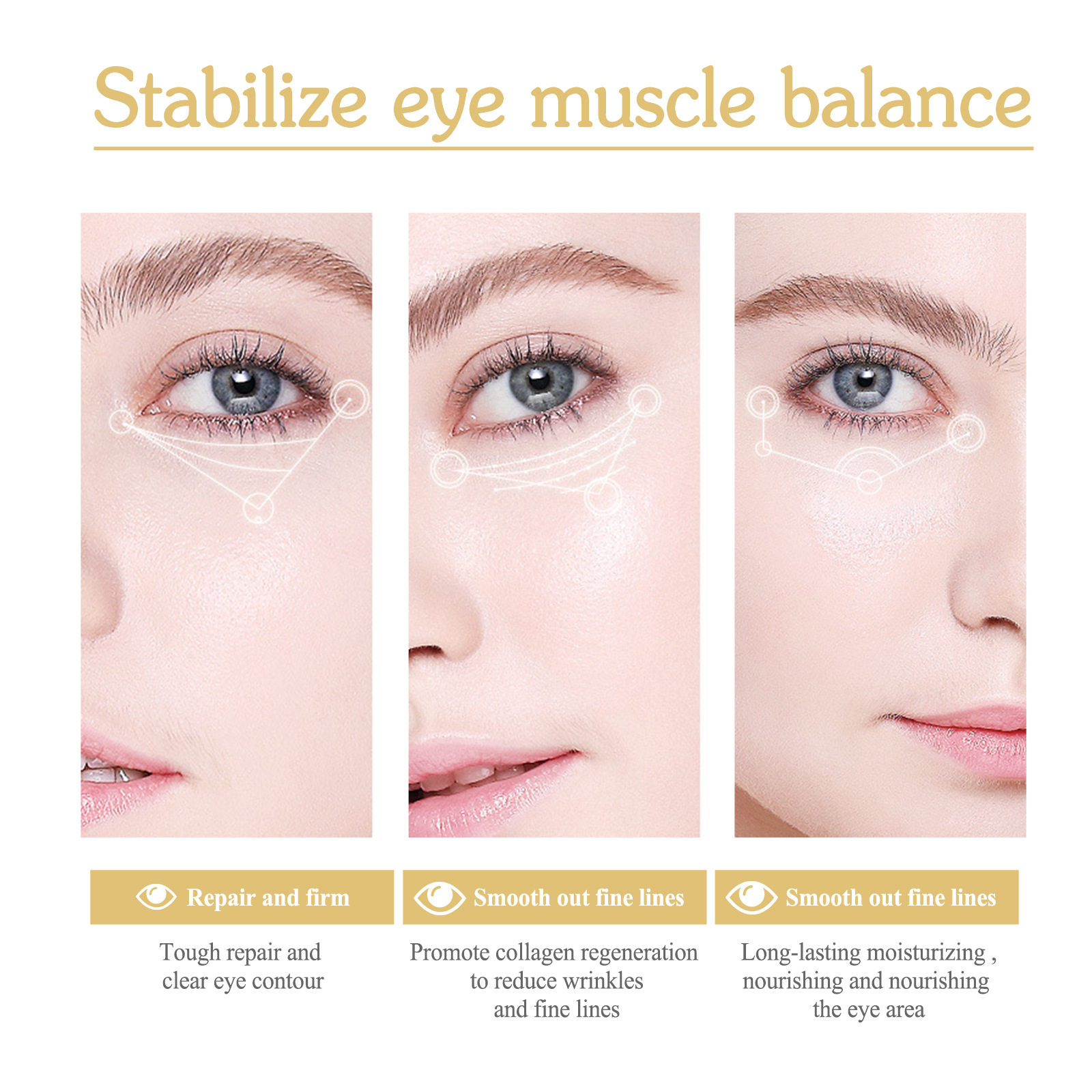 Eelhoe Collagen Eye Essence Fading Wrinkle Skin Care Essence
