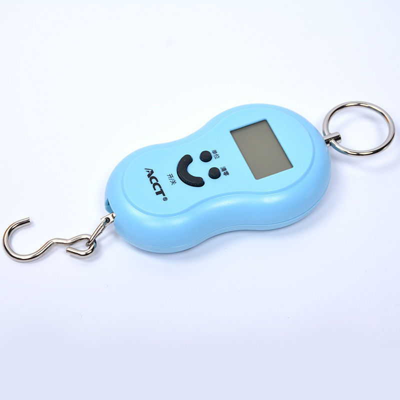 快递手提称手拉称便携式挂称家用高精度钩子称日本行李称挂称