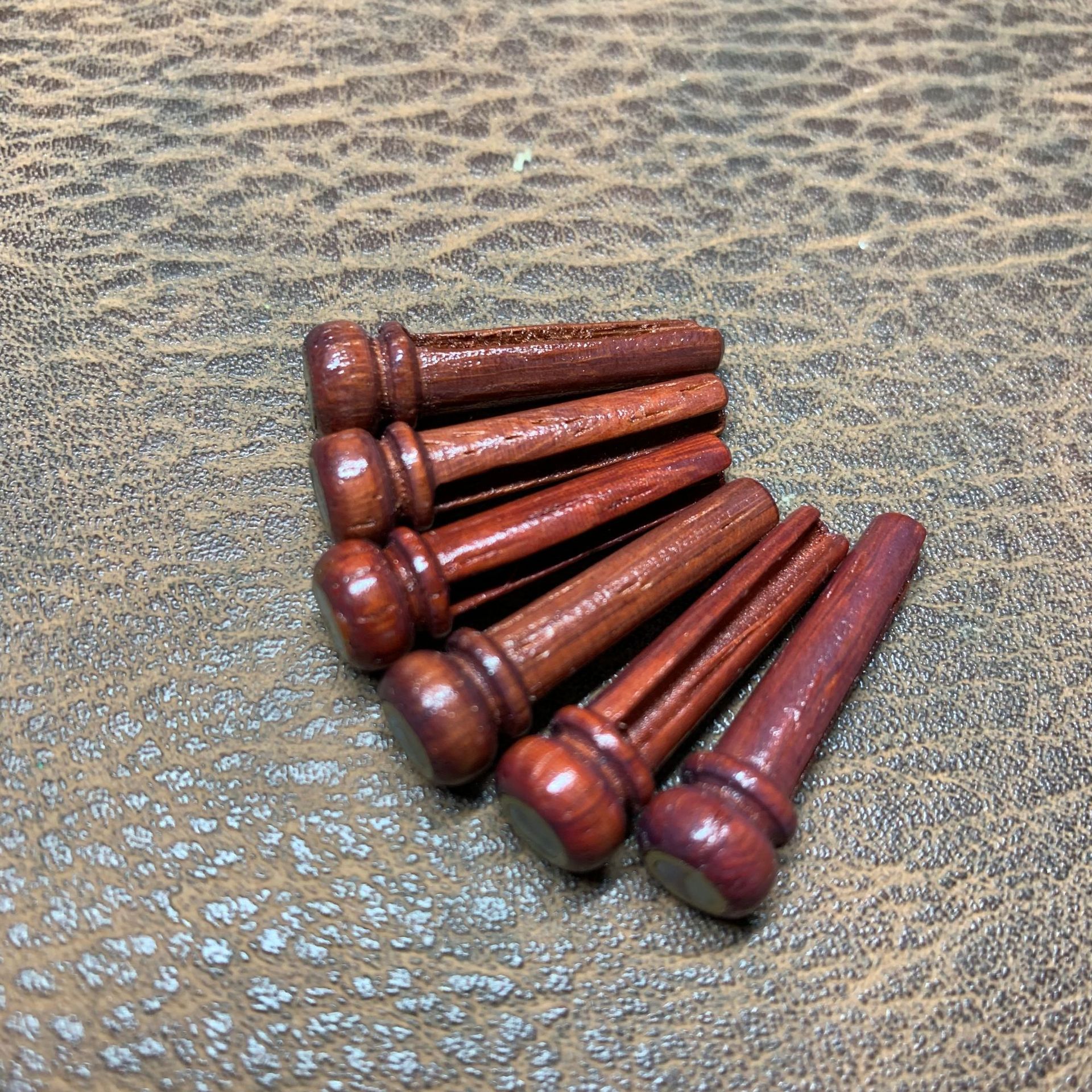 红木弦钉 带铜圈 彩贝 民谣木吉他固弦锥 弦钉 提升音色弦柱