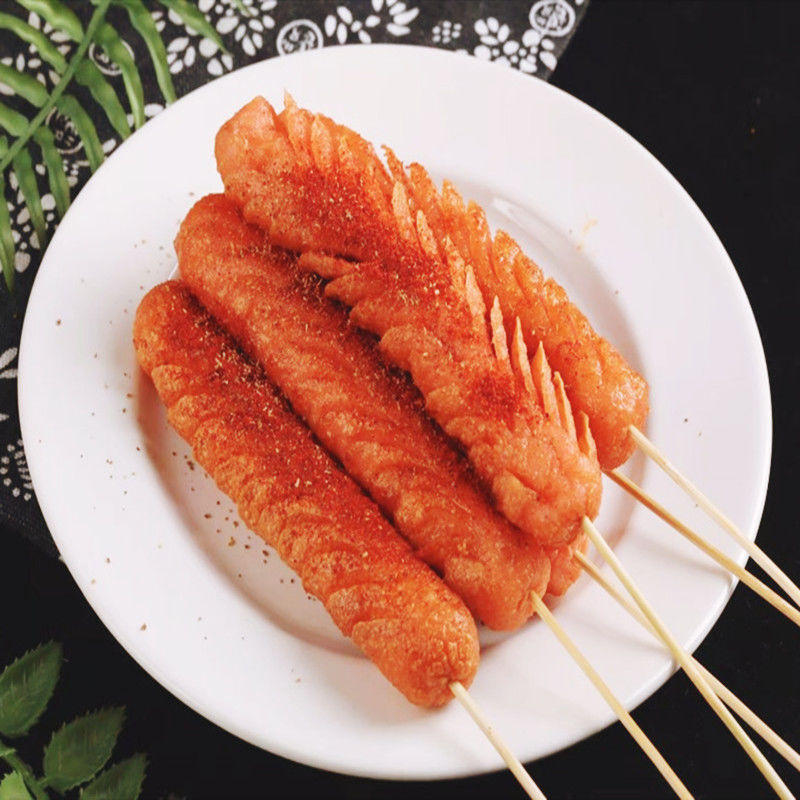 双润淀粉肠批发街头铁板烧烤肠煎烤肠油炸香肠面商用量大从优包邮