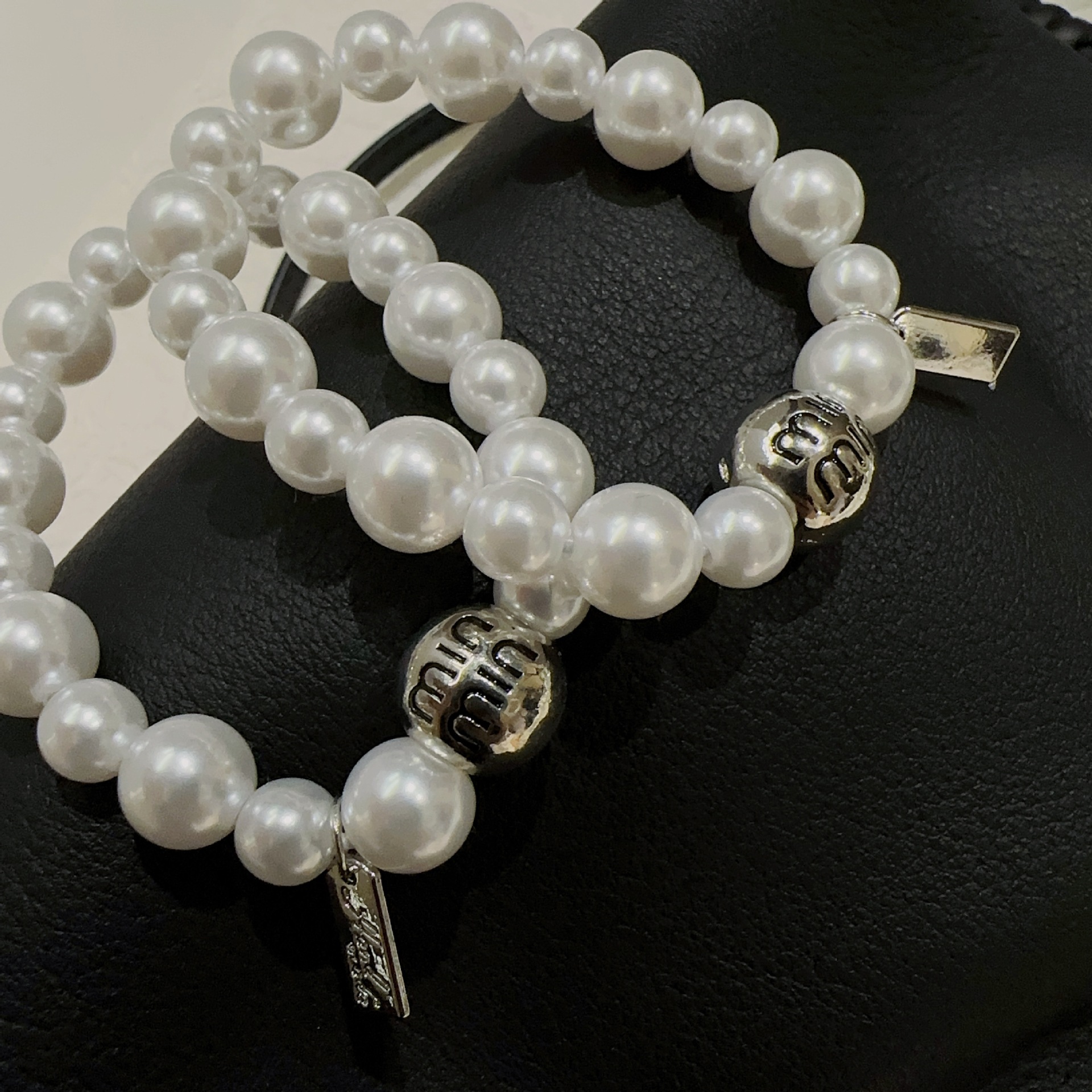 6354珠珠字母皮筋头绳可当手链-阿里巴巴