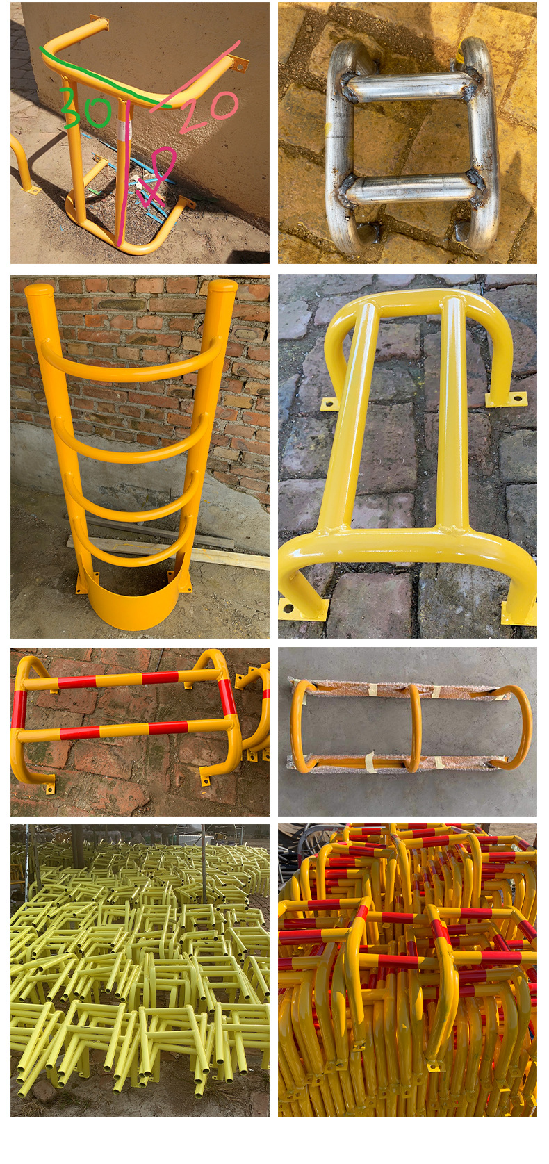 现货充足 燃气管道防撞护栏 保护管道防护罩 管道护栏 燃气护栏