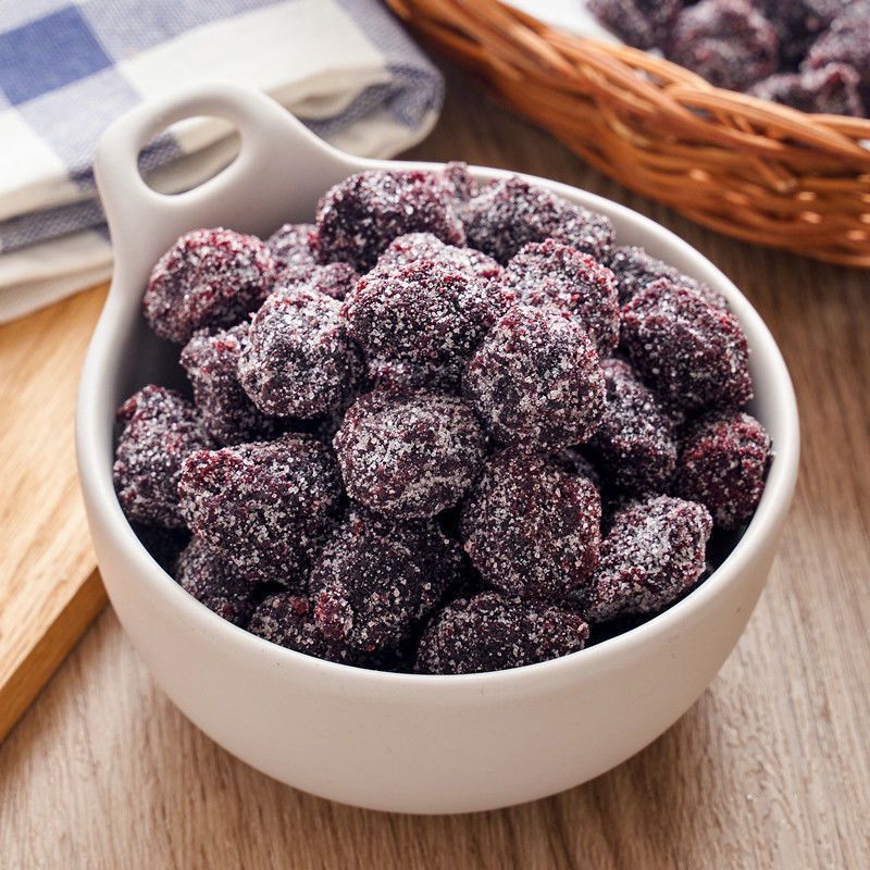 批发冰糖杨梅 10斤/包蜂蜜杨梅 白糖杨梅 桂花杨梅 雪花杨梅果脯