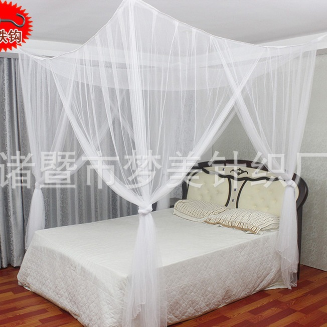 [four-door] factory sales four-side door home practical mosquito net