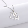 Cross border Foreign trade Popular fashion Puppy Pendant Necklace Chinese Zodiac Jewelry wholesale Pets Jewelry gift customized