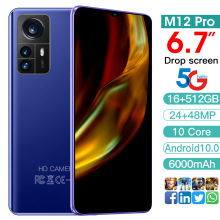 跨境专供A97 M12 PRO 800万像素6.7寸智能手机工厂现货外贸代发