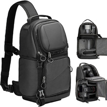 BSCI厂家摄影相机包  隔层旅行徒步相机背包  数码单反相机单肩包