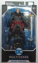 麦克法兰 DC漫画英雄 无面具 蝙蝠侠 Batman 盒装可动人偶模型